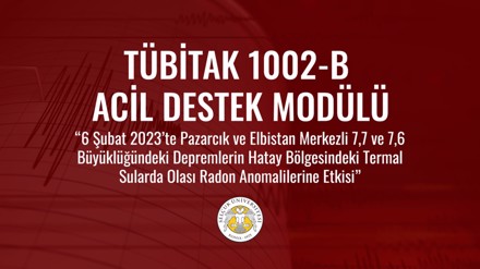 TÜBİTAK 1002-B Acil Destek Modülü
